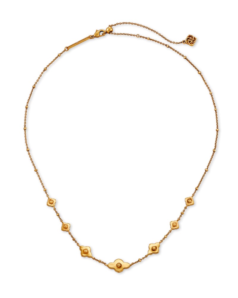Abbie Strand Necklace in Vintage Gold image number 1